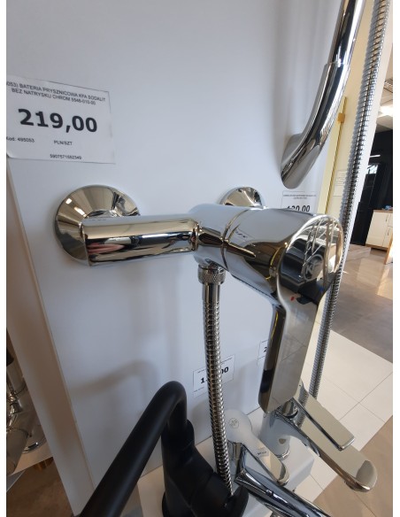 KFA SODALIT bateria natryskowa, chrom