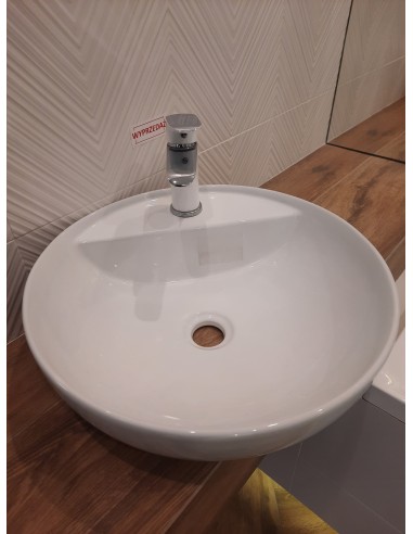 BEVISA Lusana 42 Umywalka nablatowa z otworem...