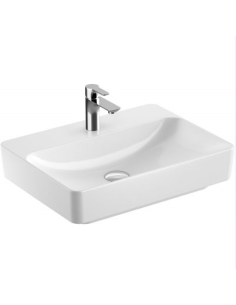 GEBERIT VARIFORM Umywalka nablatowa  60x45cm, biała