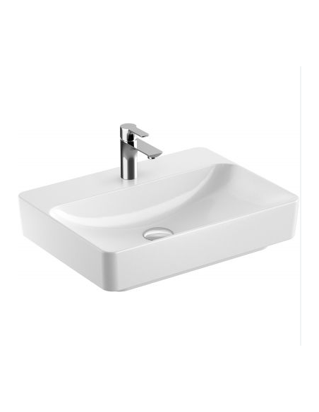 GEBERIT VARIFORM Umywalka nablatowa  60x45cm, biała