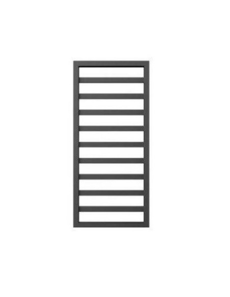 WATERSOLUTIONS antracyt struktura 124x53 moc 636W podłączenie 50mm