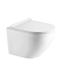 ZOYA Miska WC podwieszana NOX 1.0z deską SLIM 49×37...