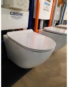 ZOYA Miska WC podwieszana NOX 1.0z deską SLIM 49×37... 2