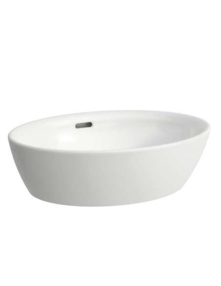 LAUFEN PRO Umywalka nablatowa 52x39cm bez otworów na baterie biała