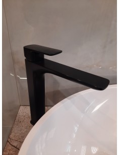 EXCELLENT Keria bateria umywalkowa stojąca wysoka, czarny... 2
