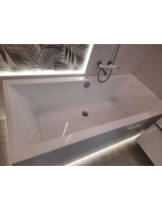 EXCELLENT Pryzmat Slim wanna prostokątna 170x75 cm biały... 2